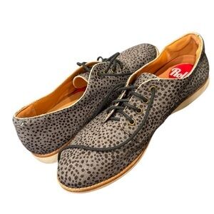 ROLLIE
Derby Genuine Calf Hair Flat In Leopard Calf Hair 38